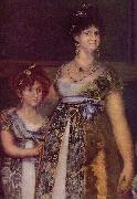 Francisco de Goya Portrat der Konigin Maria Luisa oil